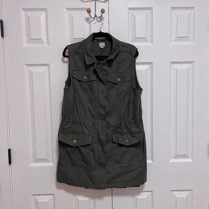 Womens A New Day Green Vest Size XXL